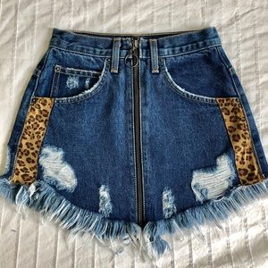 Carmar Cheetah Skirt